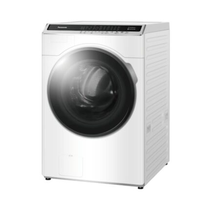 【含標準安裝】【Panasonic 國際】19kg 洗溫水變頻 滾筒式洗衣機 冰鑽白(W) NA-V190MW