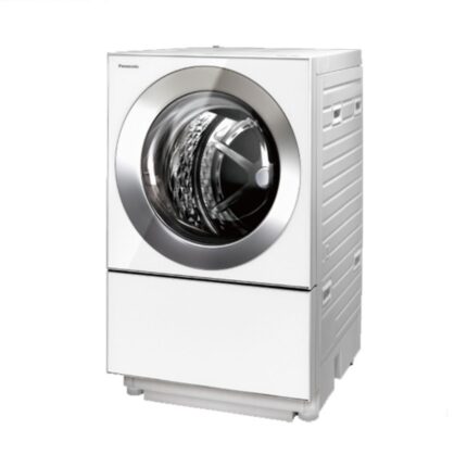 【含標準安裝】【Panasonic 國際】日本製 10.5kg 洗脫烘變頻 滾筒式洗衣機 晶燦白 NA-D106X3