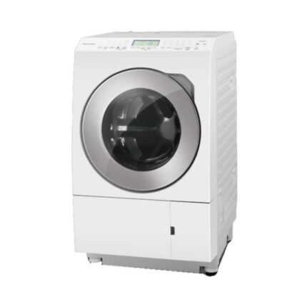 【含標準安裝】【Panasonic 國際】日本製 12kg 洗脫烘變頻 滾筒式洗衣機 晶燦白 NA-LX128BL左開