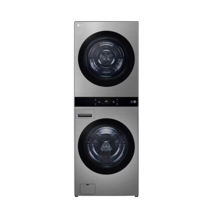 【結帳再x折】【含標準安裝】【LG 樂金】洗22公斤+乾20公斤 WashTower AI 智控洗乾衣機第二代 星辰銀 WD-S2220VM