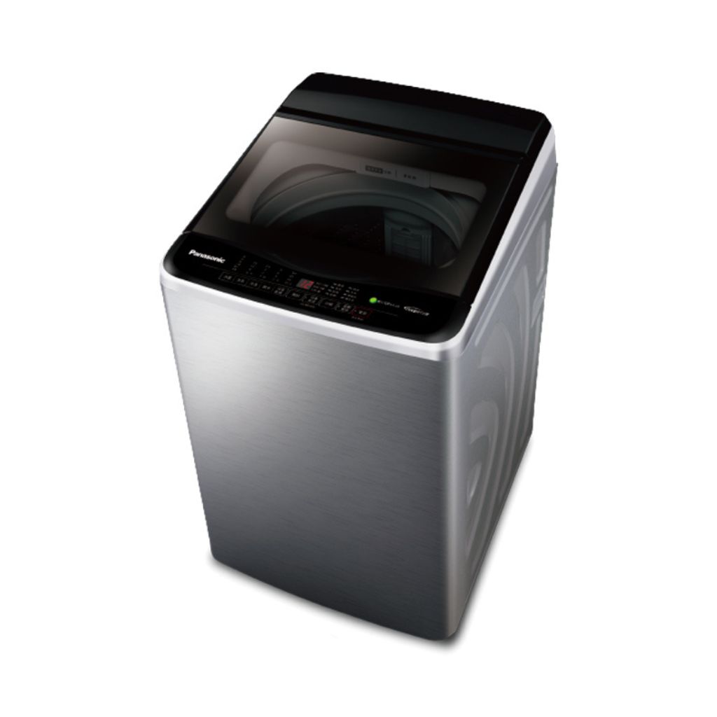【含標準安裝】【Panasonic 國際】13kg 洗脫變頻 直立式洗衣機 不銹鋼(S) NA-V130LBS