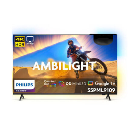 【結帳再x折】【含標準安裝】【PHILIPS飛利浦】75型 4K QD Mini LED Google TV 智慧顯示器 75PML9109
