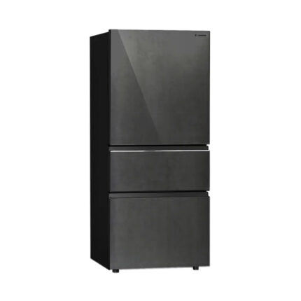 【含標準安裝】【Panasonic 國際】610L 三門變頻玻璃冰箱 墨岩黑 NR-C615XGS-B