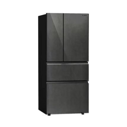 【含標準安裝】【Panasonic 國際】500L 四門變頻玻璃冰箱 墨岩黑 NR-D505XGS-B