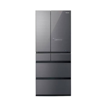 【結帳再x折】【含標準安裝】【Panasonic 國際】日製600L 六門變頻玻璃冰箱 雲霧灰 NR-F601WX-S1