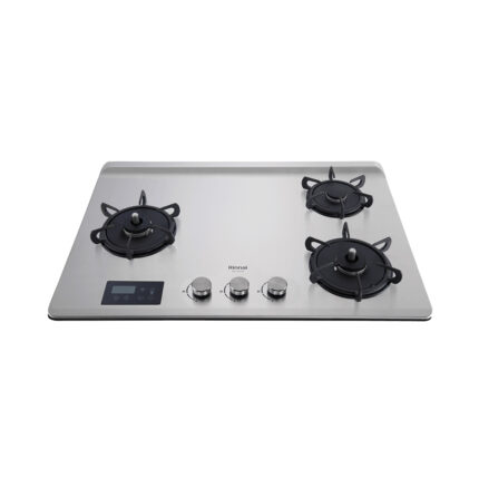 【結帳再x折】【含標準安裝】【Rinnai 林內】《一定要詢價》 檯面式緻溫玻璃三口爐 左單 RB-A3760S(L)