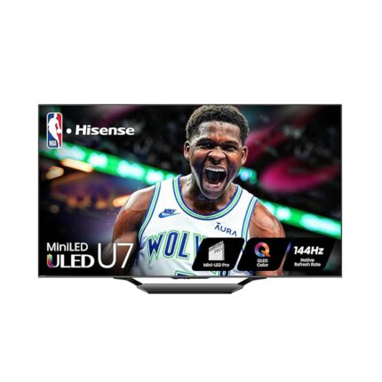 【結帳再x折】【含標準安裝】【Hisense】65型 4K 連網液晶顯示器 65U7N